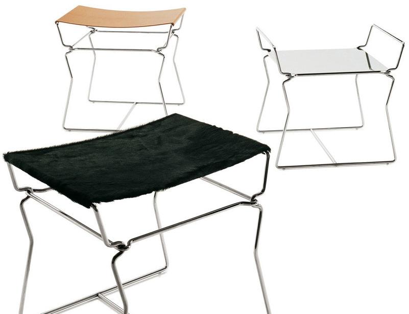 B&B Italia Табурет / журнальный столик в коже Pyllon sun-id-1429812 - Вид №2