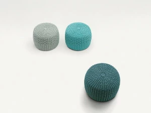Paola Lenti Круглый садовый пуф Nido