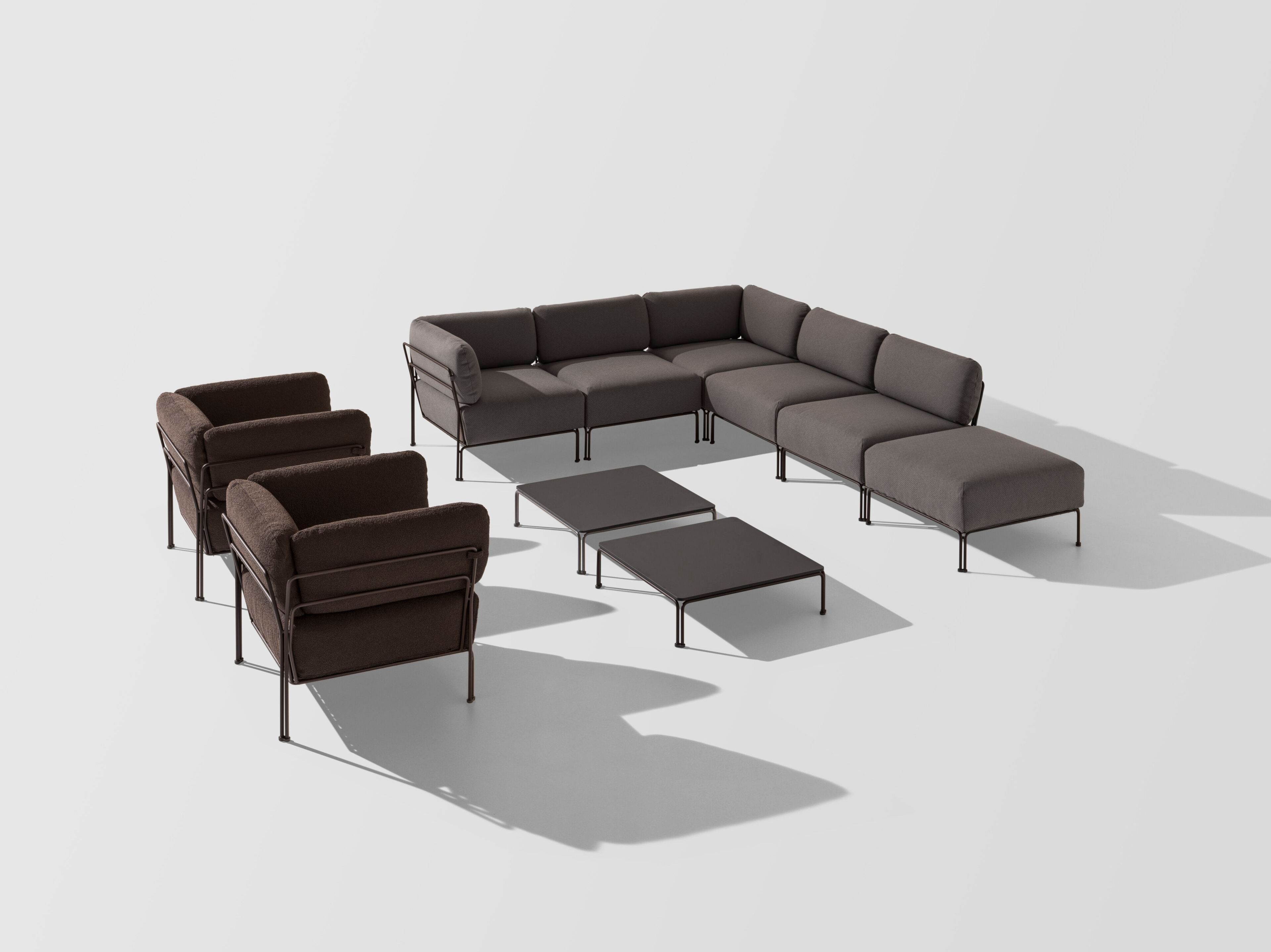 Квадратный пуф из ткани Et al Ari ARCH-00038463 - Вид №1