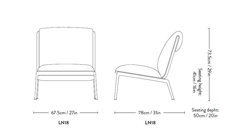 Тканевое кресло &Tradition Muno ARCH-00068296 - Вид №9