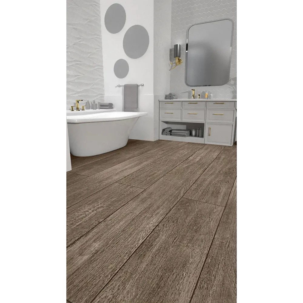 KREAFORTA SPC плитка Дуб Агура - влагостойкое напольное покрытие 89395118 STLM-1566146 - Вид №11