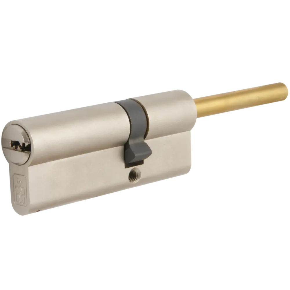 Цилиндр Mottura Project DPC1P5131 S3, 46x10x26 мм, ключ/шток, цвет никель, без вертушки STLM-2063334