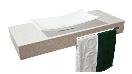 13162 Раковина Montebianco Lugano Santreyd - Вид №2