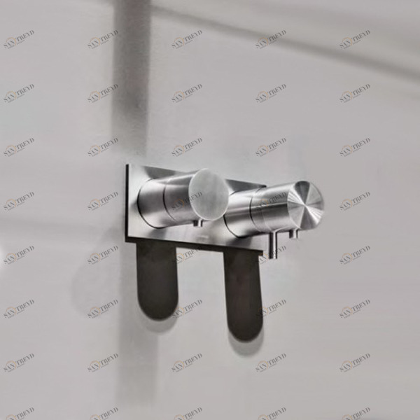 Смеситель термостатический для душа AY654PSA Antonio Lupi AYATI с распределителем на два выхода Antoniolupi