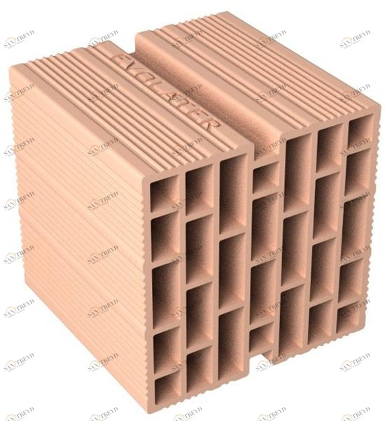 Fornaci DCB Кирпичный блок Blocchi per muratura B25pp