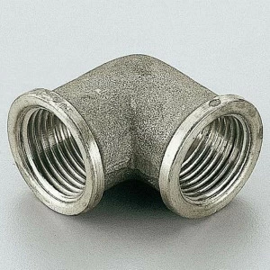 Угол В никелированный TIEMME 1"x3/4"