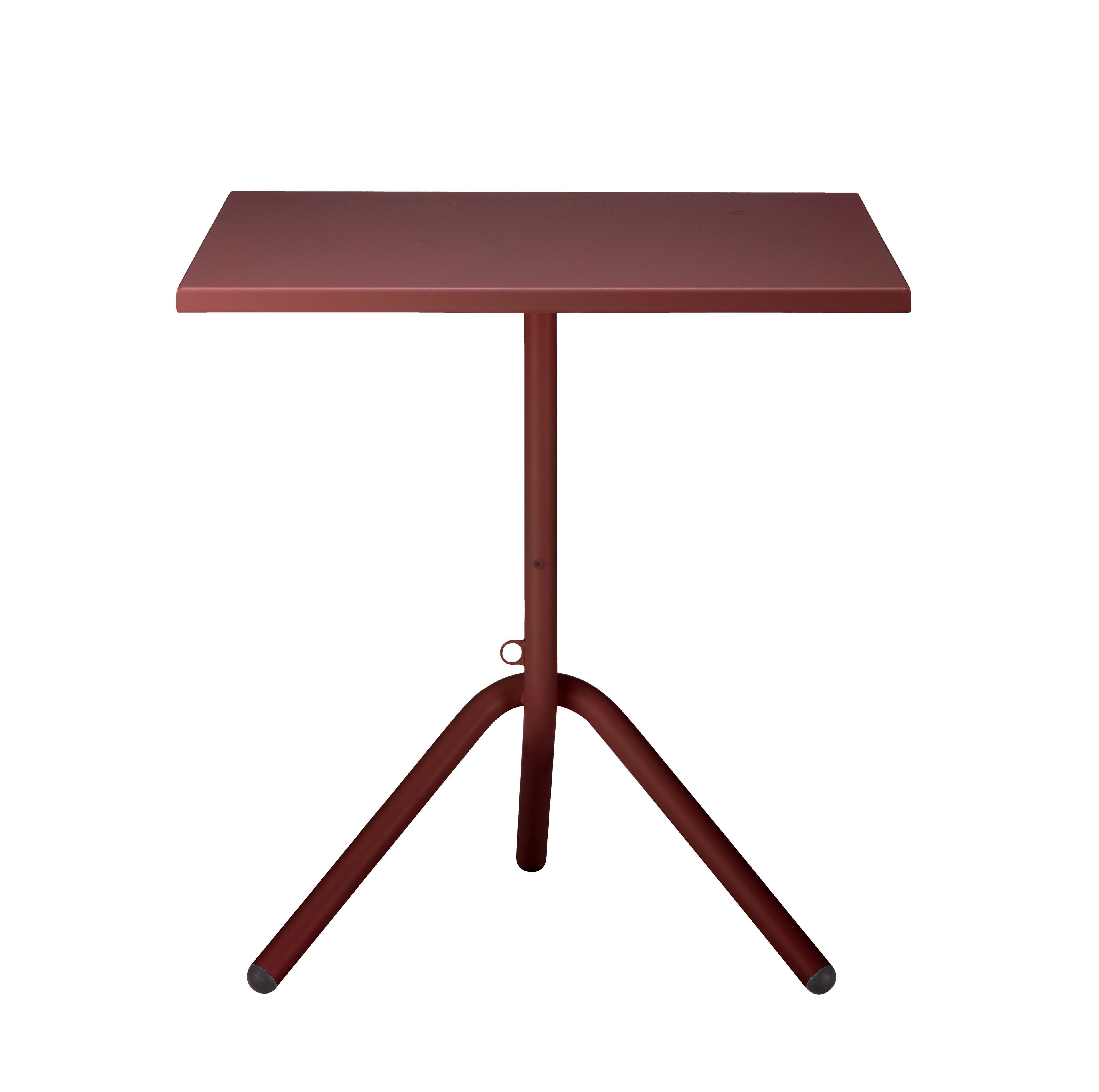 Квадратный стол с откидным верхом из листового металла COLOS ARCH-00115513 - Вид №4