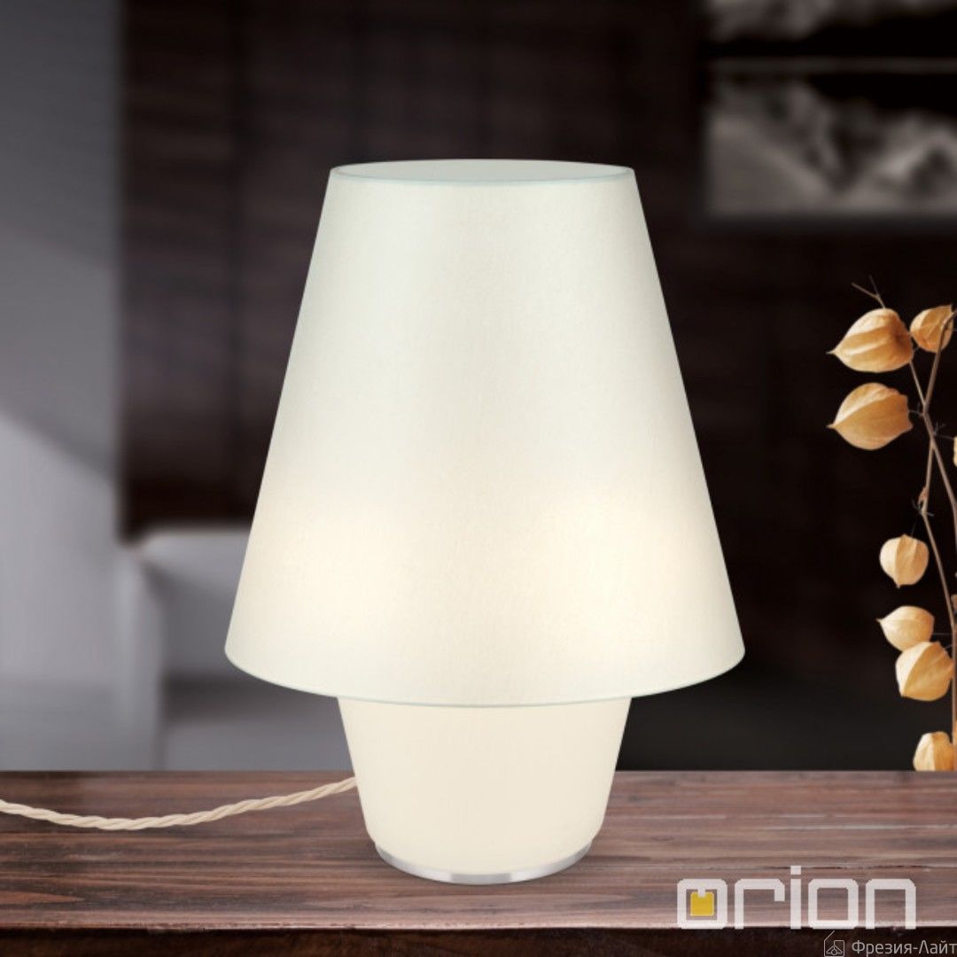 Orion LA 4-1194 кремовый абажур лампа настольная Twins 117697