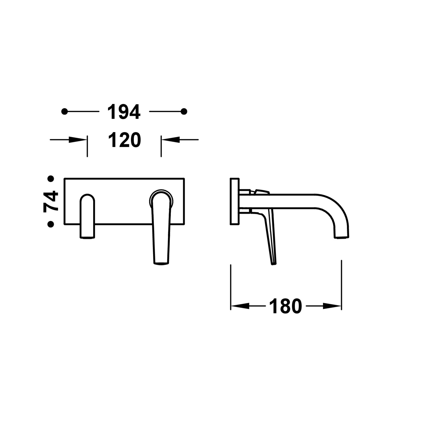 Видимая часть FUJI для корпуса встраиваемой раковины-28130023 TRES - Вид №1