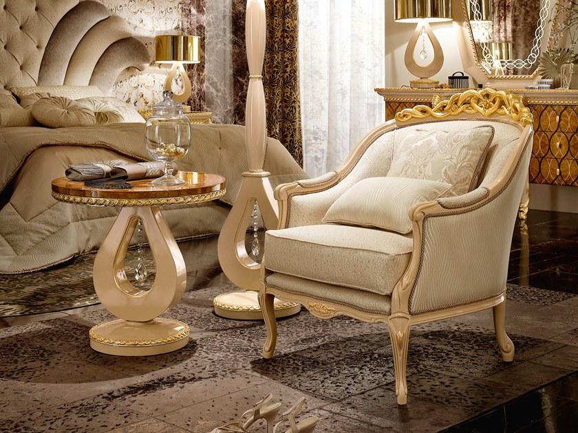 A.R. Arredamenti Бархатное кресло с подлокотниками Harmony 337 - Вид №3