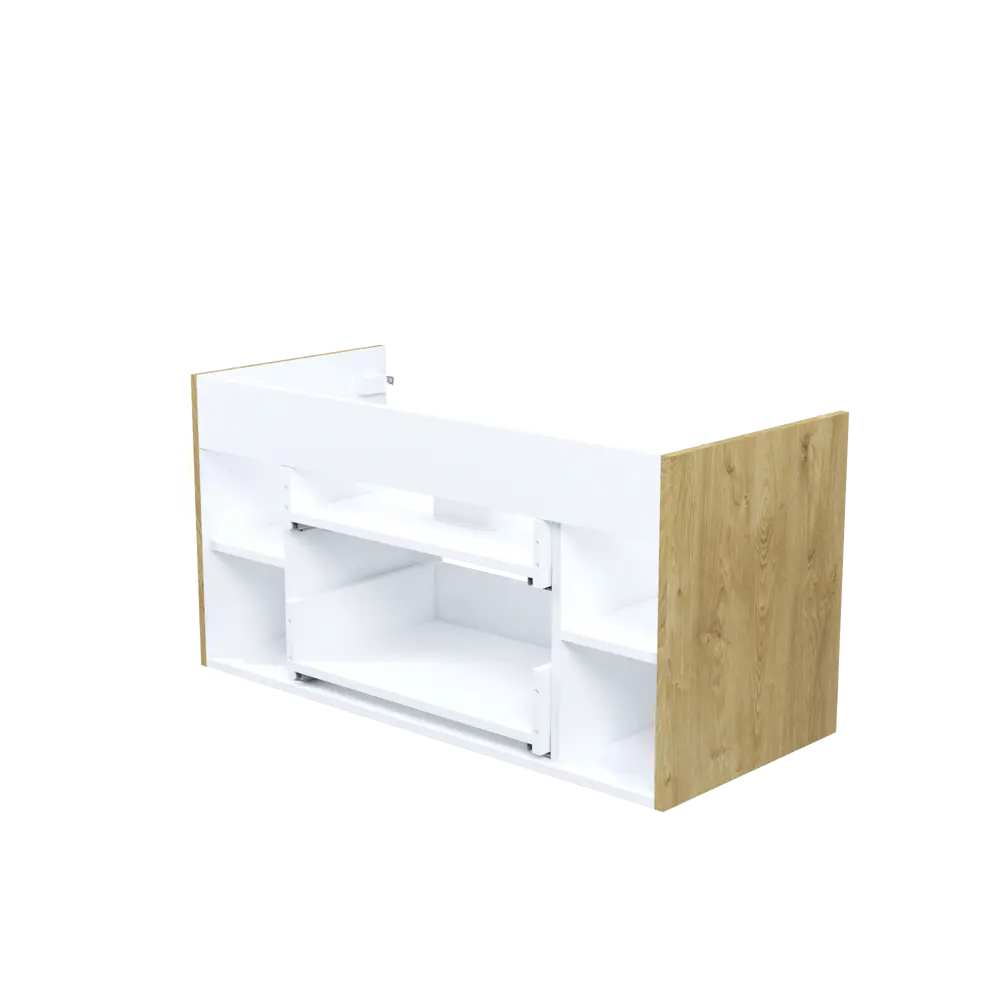 Корпус тумбы подвесной Iddis Lahta LAH10V0i95 50x98.4x43.3 см цвет дуб светлый 89442679 STLM-2081621 