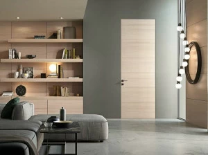 GIDEA Распашная дверь из алюминия и дерева Moderno