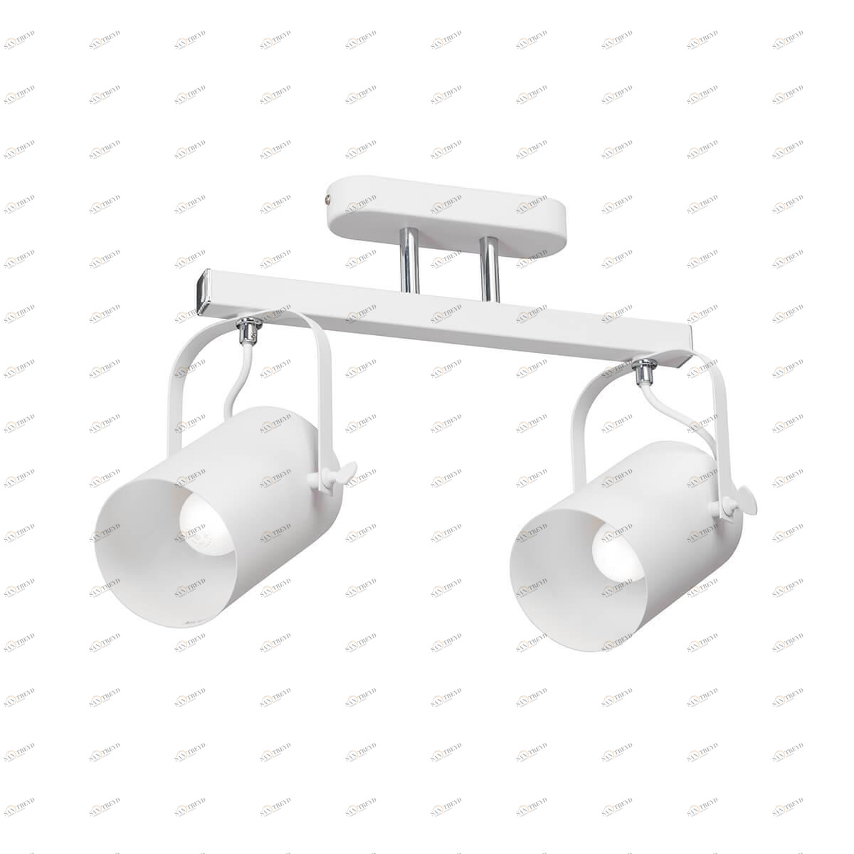 Спот потолочный на 2 лампы белый Vitaluce V5254/2PL VITALUCE  00-3926669 Белый 