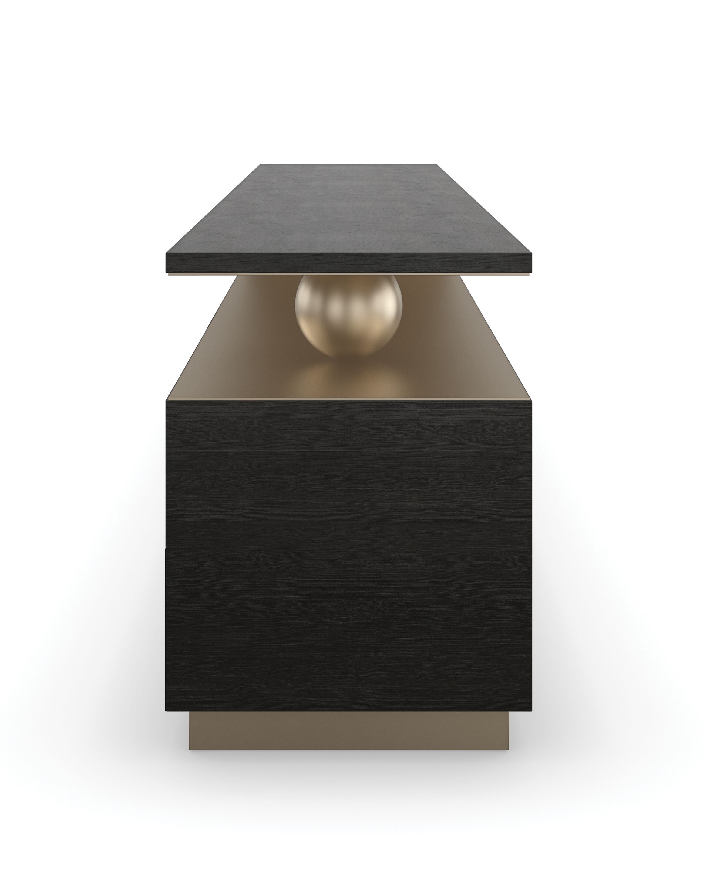 Деревянный шкаф для телевизора с ящиками Caracole HARMONY ARCH-00118716 - Вид №2