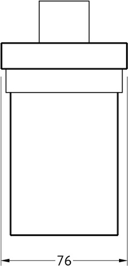 TIF 004 Держатель со стаканом LINEAG TIFFANY - Вид №1