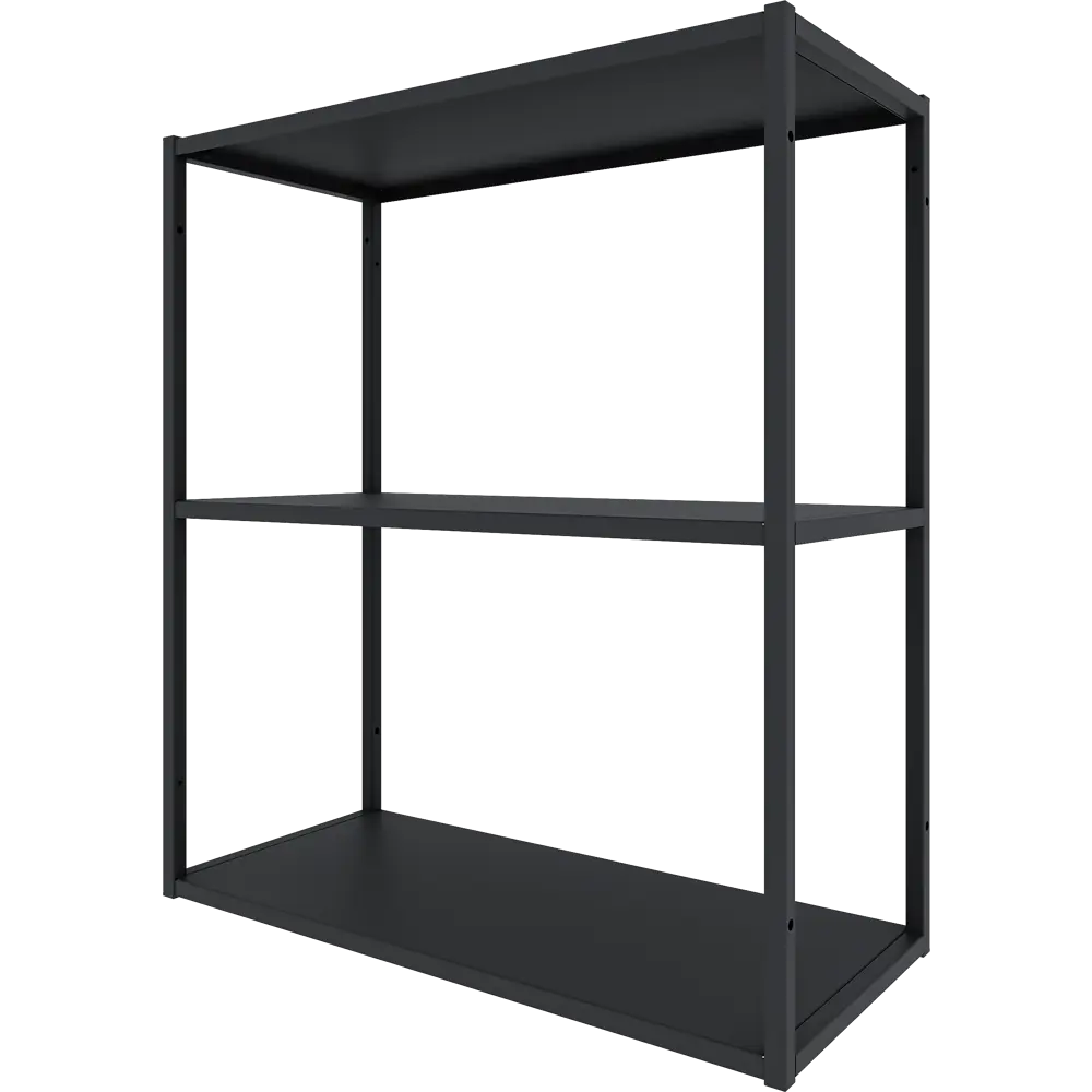 Навесной шкаф KONSENSA для кухни 60×68×27 см черный матовый 89422267 STLM-1570809