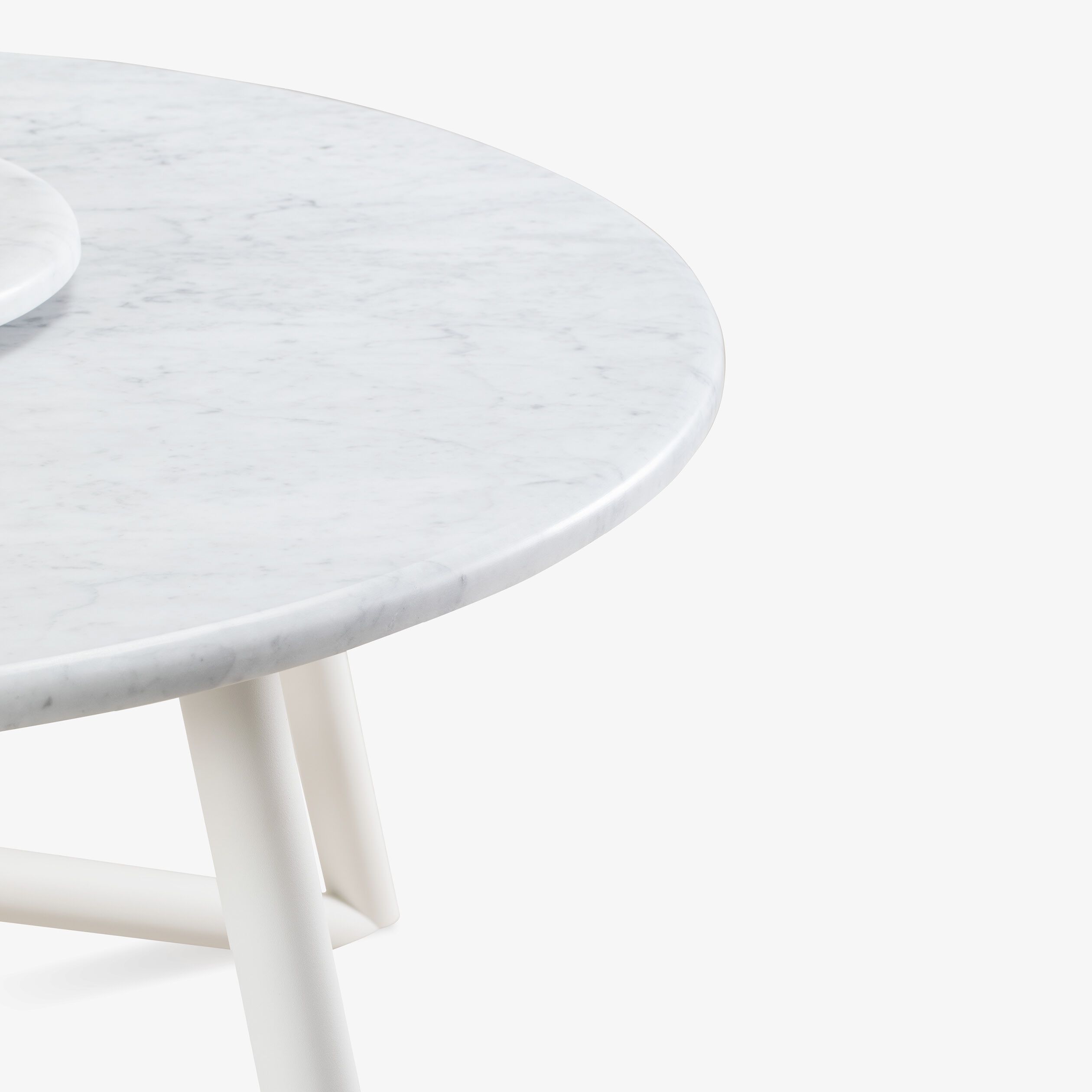 Круглый стол из каррарского мрамора с ленивой Сьюзен VELTHA® Hermu ARCH-00146951 - Вид №11
