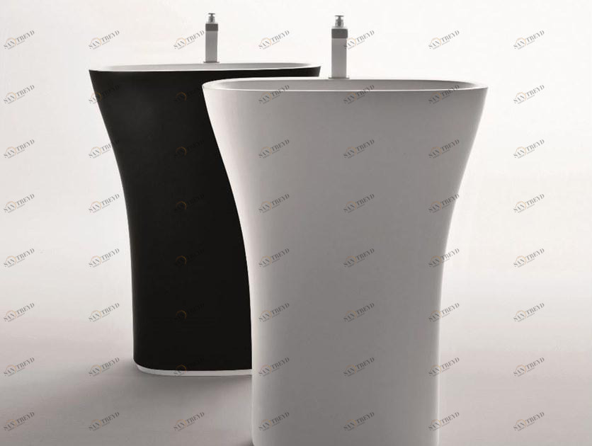 FALPER Lavabo отдельно стоящий из cristalplant® Scoop sun-id-1497698