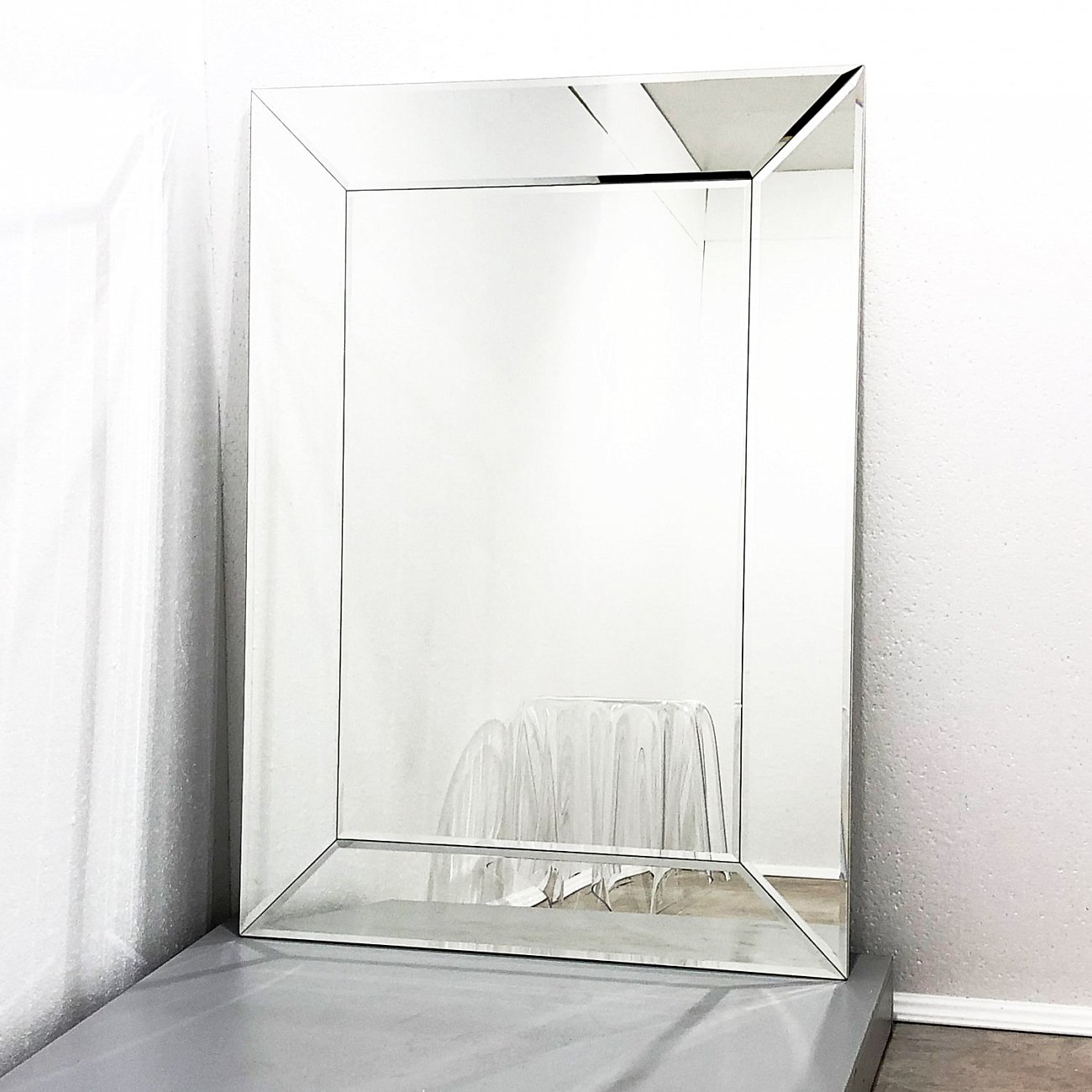 Зеркало венецианское большое прямоугольное "Эксперт" GRAUM ДИЗАЙНЕРСКИЕ 304130 Зеркальный  - Вид №7