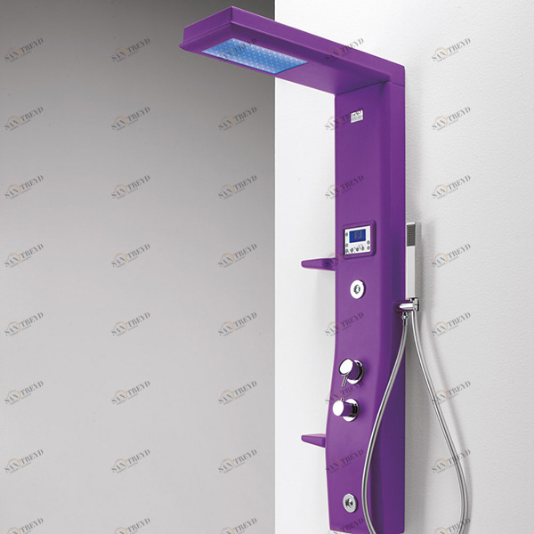 Душевая колонна Etoile Lilac 125 см с хромотерапией 4ETA6N0L Gruppo Geromin