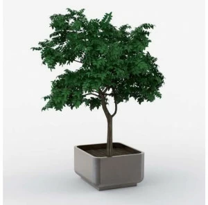 Manufatti Viscio Кашпо для общественных мест из оцинкованной стали Air