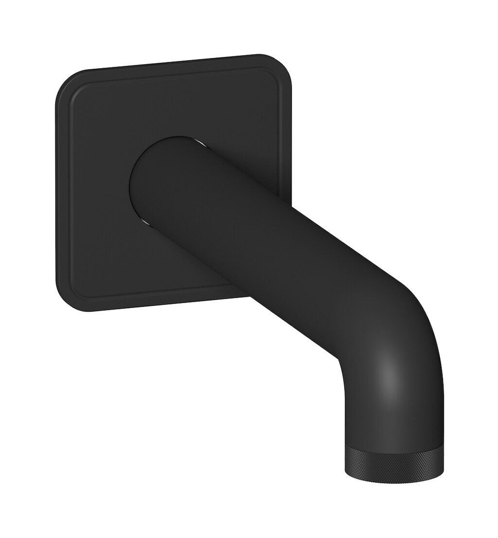 Настенный излив WE ARE IB b2327np_22 Matt Black Bold