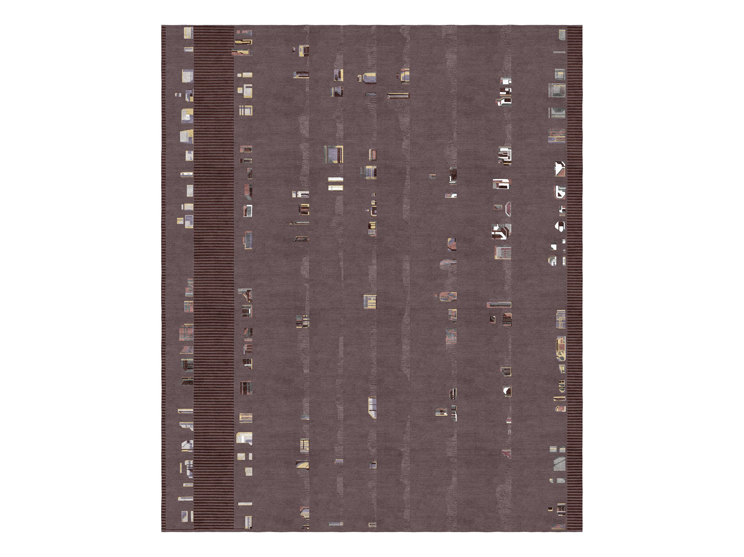 Прямоугольный ковер ручной работы Tapis Rouge Ambiance ARCH-00083009