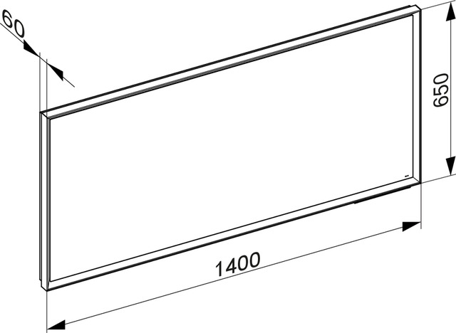 14598132000 Зеркало с подсветкой KEUCO Royal Lumos - Вид №8