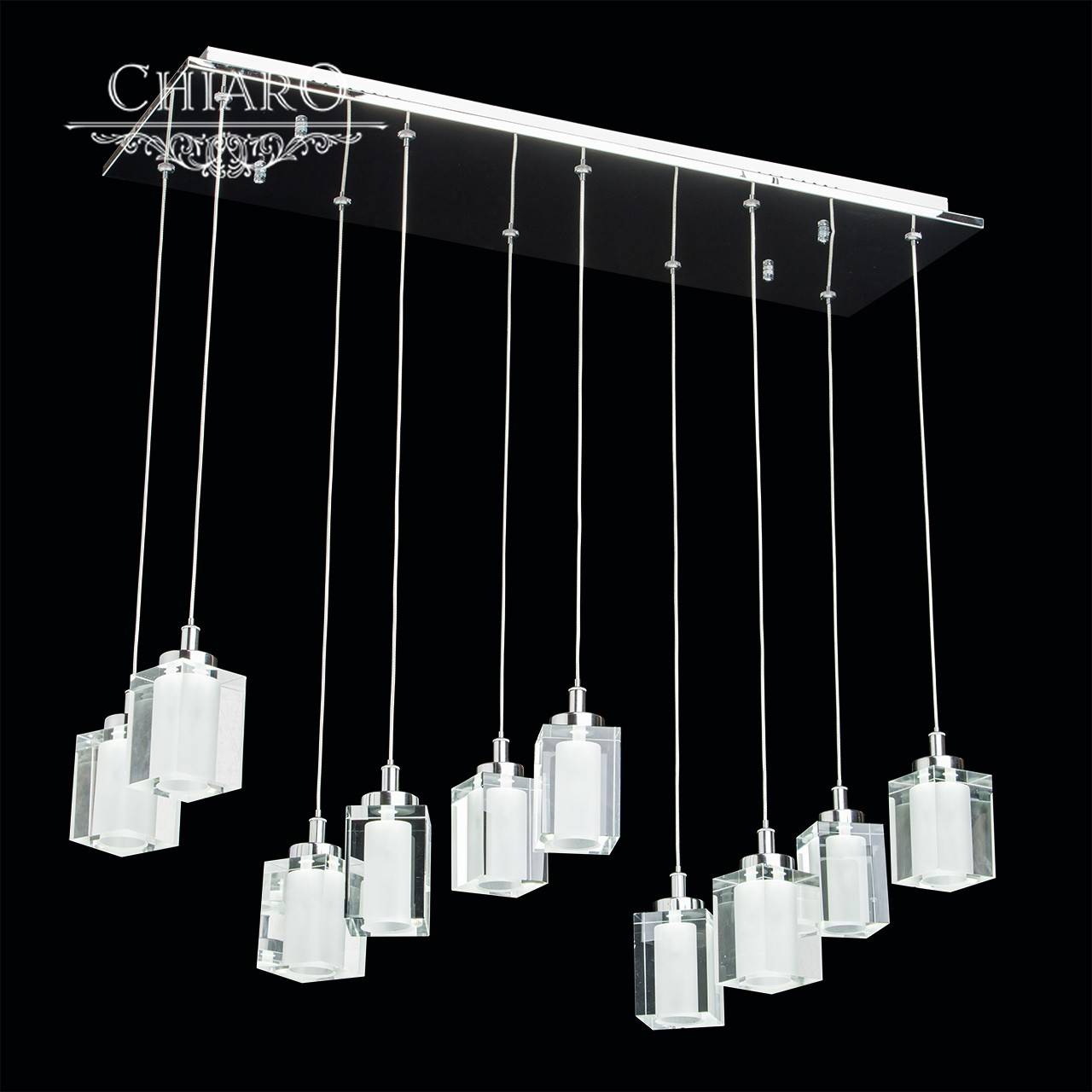 Люстра дизайнерская Mimsy хром прозрачная 392015220 SUPERNW ДИЗАЙНЕРСКИЕ, КАСКАД 056253 Хром  - Вид №1