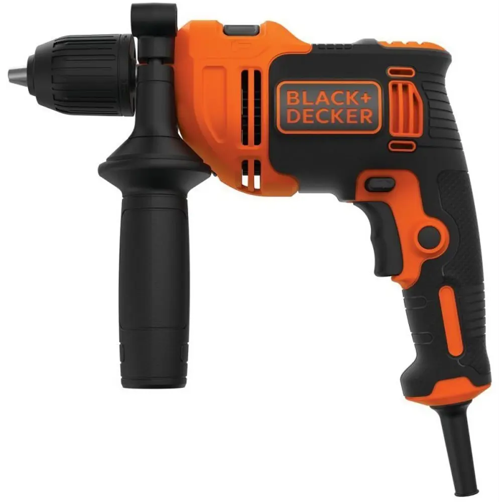 Ударная дрель Black&Decker BEH550-QS, 550Вт 81981636 STLM-2058189 BLACK + DECKER  - Вид №1
