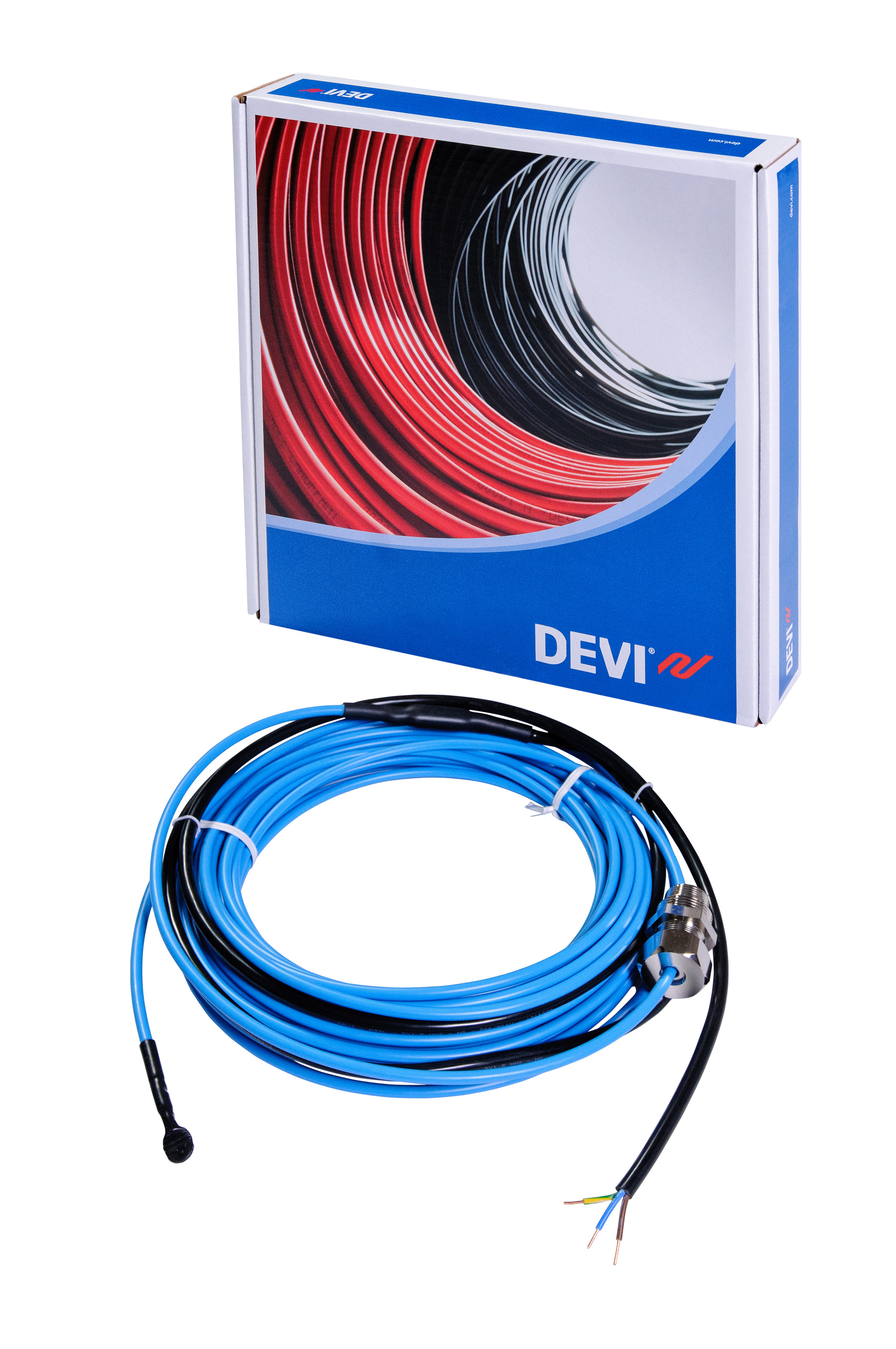 Danfoss DEVIaqua™ 9Т — двухжильный нагревательный кабель для защиты трубопроводов от замерзания DEVIaqua 9Т кабель 450Вт 230В 50м 140F0011  - Вид №8