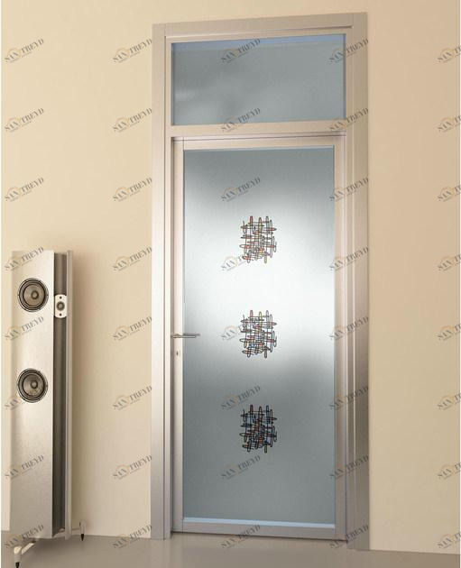 FOA Распашная дверь с фрамугой Flat sun-id-1499453