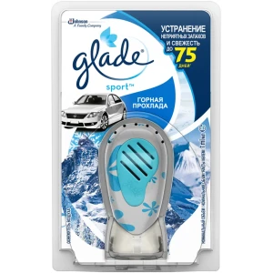 Освежитель воздуха для автомобиля Glade «Горная прохлада»
