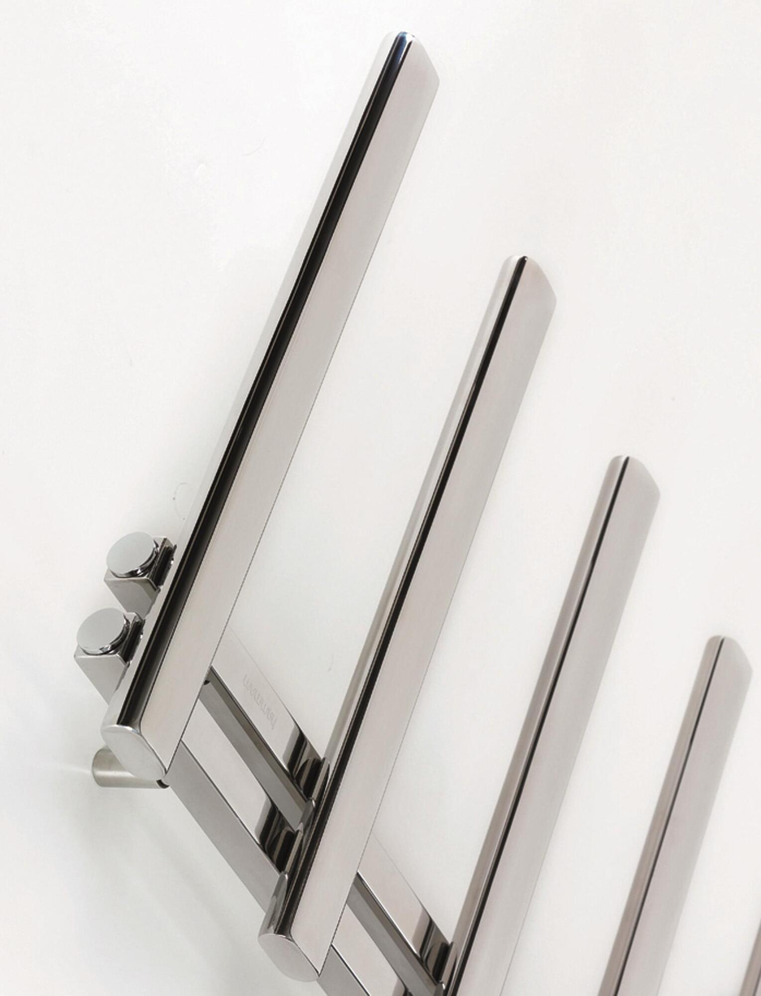 Полотенцесушитель Hammam GEMINI Wood  комбинированный; электрический или водяной Сталь;Дерево  - Вид №54