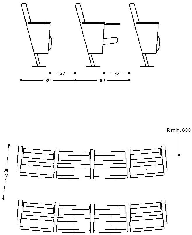 LAMM Сиденье для аудитории sun-id-1352680 - Вид №14