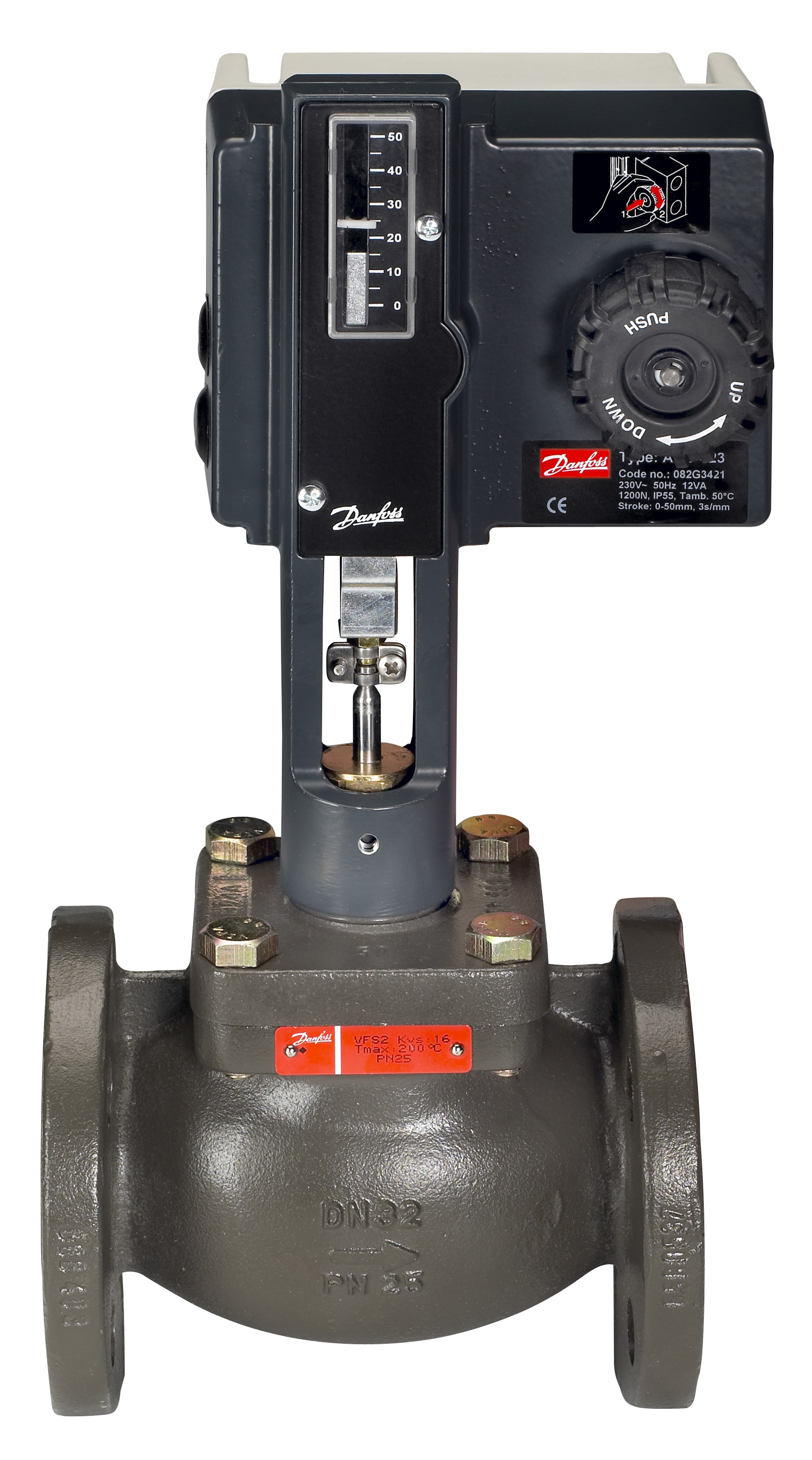 Danfoss Клапан регулирующий VFS 2 фланцевый Клапан регулирующий VFS 2 Ду 15/2,5 065B1514  - Вид №14