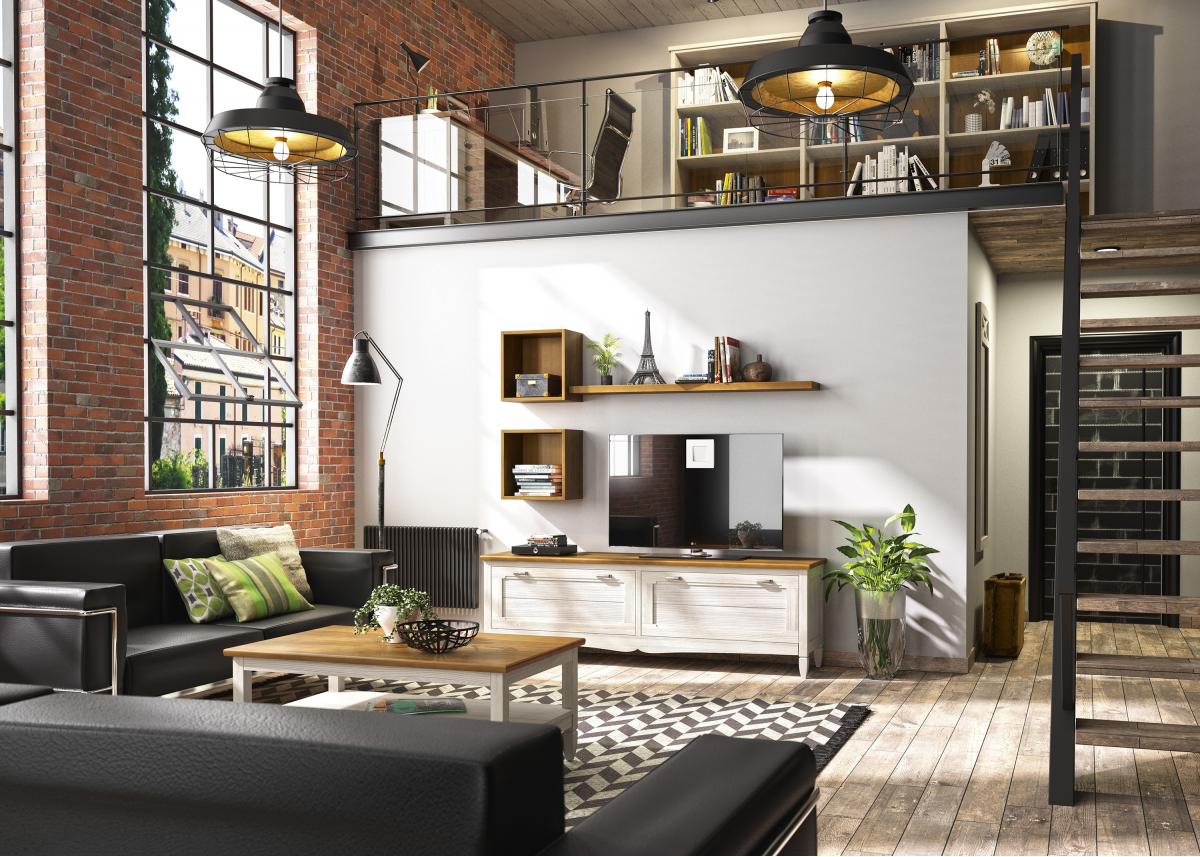 090627 Тумба под ТВ 188 см Grupo Seys Amberes Santreyd  - Вид №1