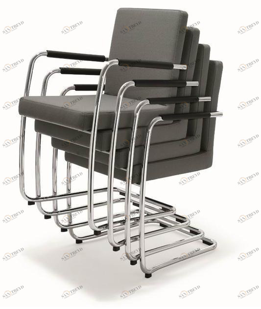 BENE Консольный штабелируемый стул из ткани sun-id-1379225