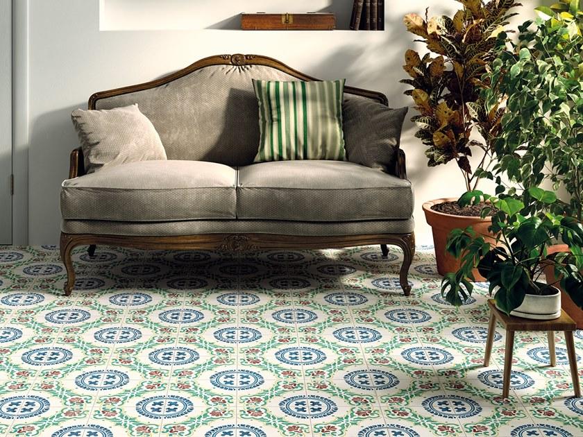 Marca Corona Настенная / напольная плитка из керамогранита Storie d'italia F968 - Вид №1