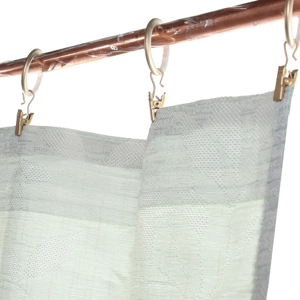 Штора на ленте «Листья» 160х260 см цвет зелёный WITERRA STLM-2041940 - Вид №2