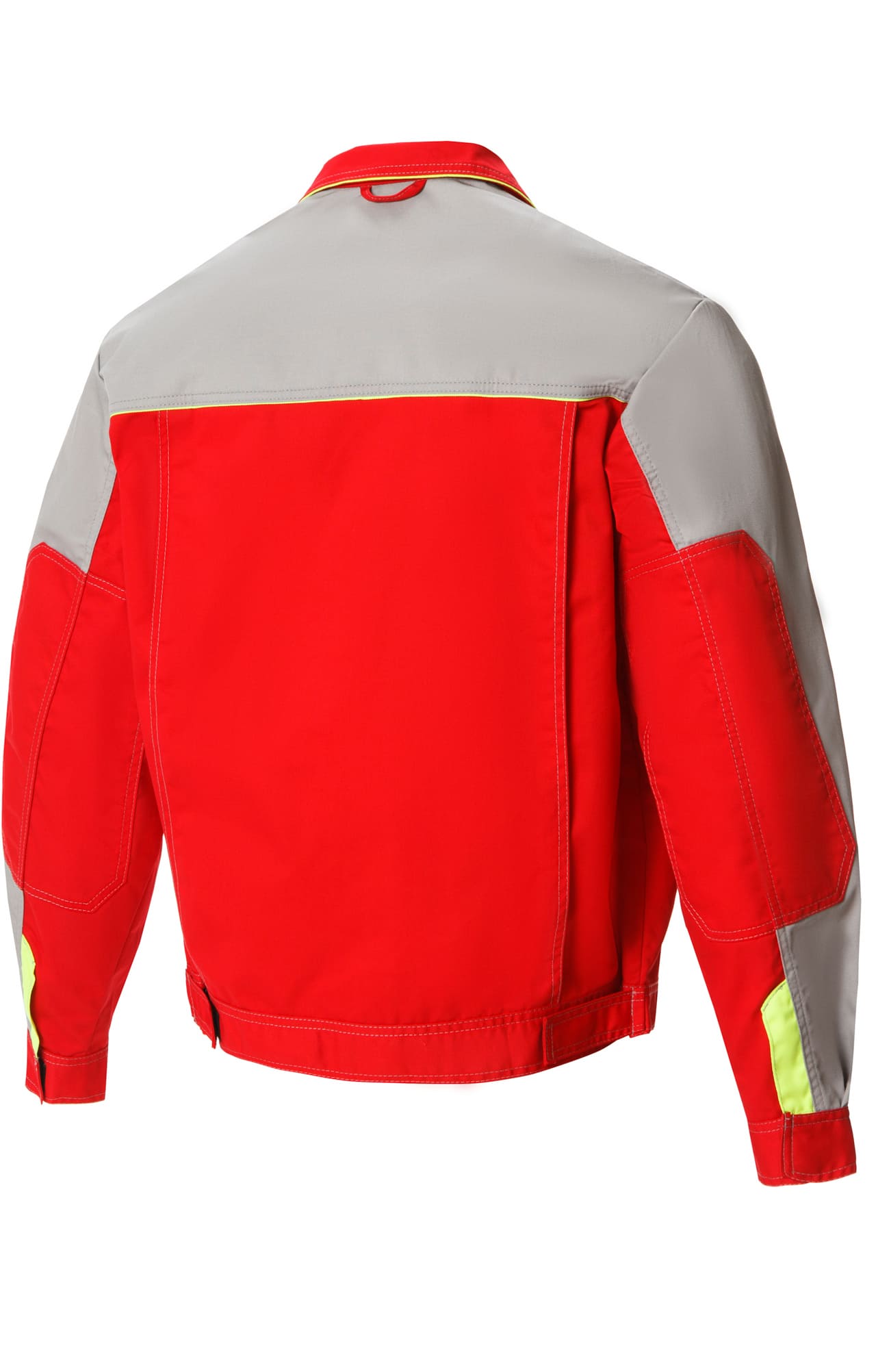 65321 Костюм "Профессионал-2" красный-светло-серый  Летняя спецодежда  размер 60-62/182-188  - Вид №3