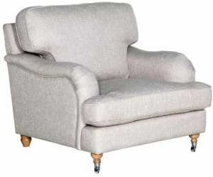 Sits Кресло с обивкой из ткани с подлокотниками Howard