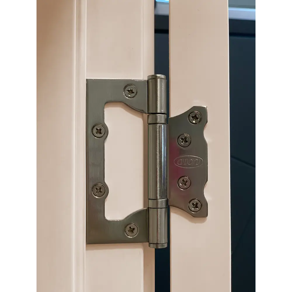 Блок дверной глухой ПВХ Крем 21-8 70x200 см (с замком и петлями) KAPELLI STLM-2017434 - Вид №4