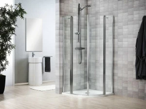 Duka Хрустальная душевая кабина с поддоном Vertica - con soli profili verticali V6rp