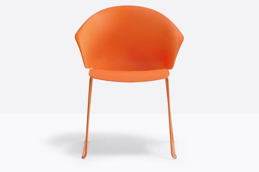 Pedrali Стул из полипропилена, штабелируемый салазками Grace 411 - Вид №1