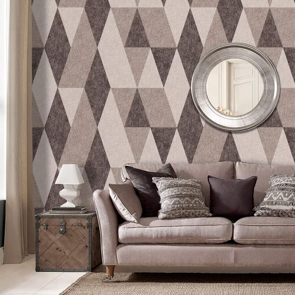 Обои флизелиновые Erismann Enisey коричневые 1.06 м ЭР60761-07 STLM-2059844 - Вид №3