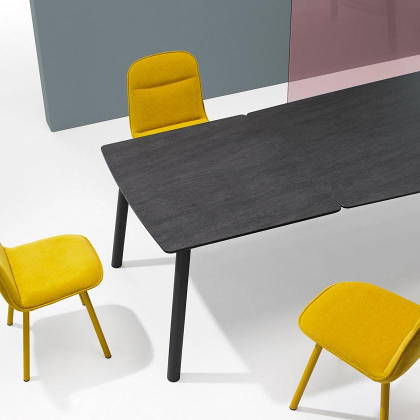 MOBLIBERICA Стул из мягкой ткани Köln sun-id-1395884 - Вид №8