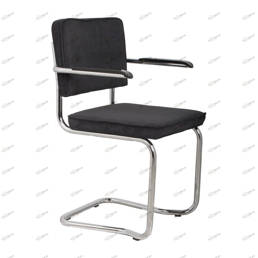 Кресло Ridge Kink Rib черное Zuiver 1200044