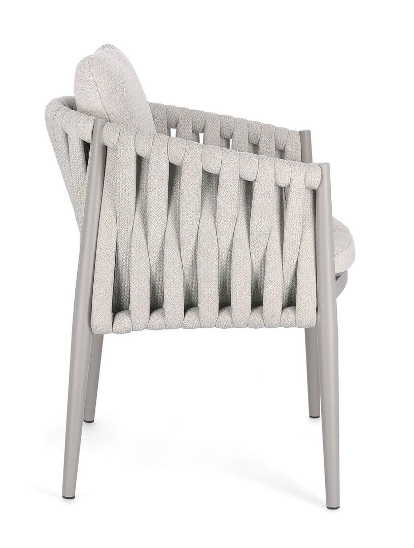 Веревочный садовый стул со встроенной подушкой BIZZOTTO Jacinta ARCH-00039925 - Вид №16