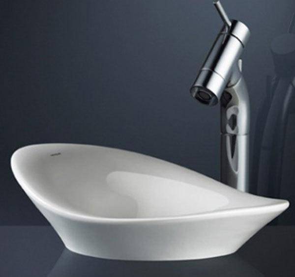 108970004 Накладная раковина на столешницу  овальная Sanindusa  - Вид №1